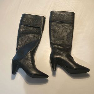 New Tahari Gentry Leather Boots Size 8.5M
